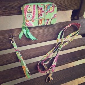 Crossbody Wristlet